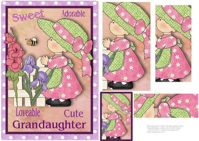 Sweet Adorable Loveable Cute - Grandaughter