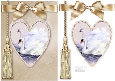 Chocolate Box Swans