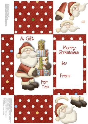 Santa Money/gift Envelope