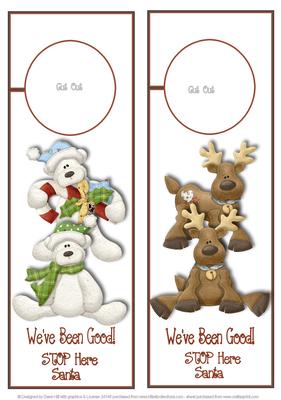 We've Been Good - Christmas Door Hangers