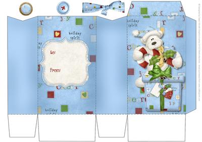 Christmas Gift Bag - Polarbear
