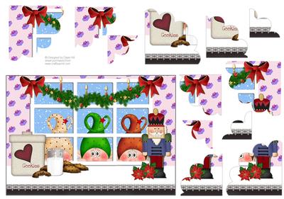 Who Ate Santa's Cookies - Shell Corner - 