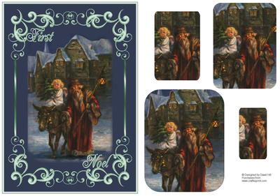 The First Noel + Card Front + Pyramid