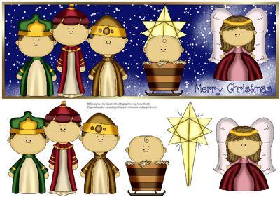 The Reason for Christmas - Dl + Decoupage