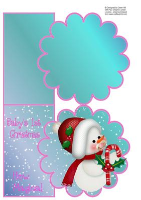 Snowbaby 1st Christmas - Girl