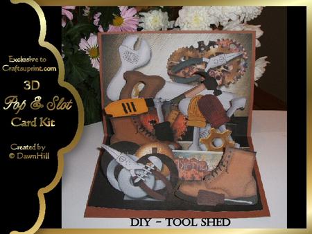 Pop & Slot - DIY Tool Shed