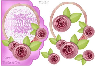 Quilled Roses - Mother's Day