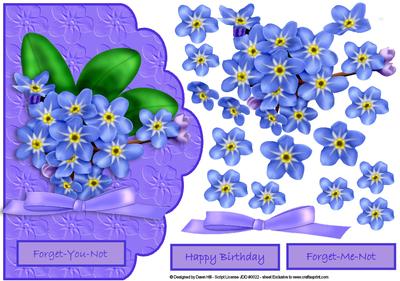 Forget-you-not Forget-me-nots