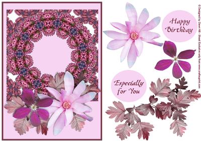 Pink Paisley & Flowers