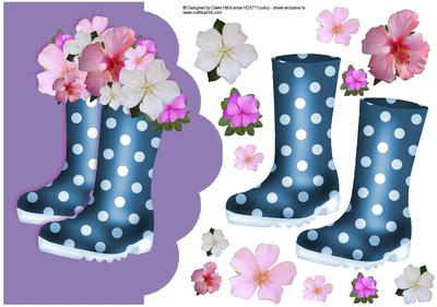 Bootiful - Wellie Boots - Petrol Blue
