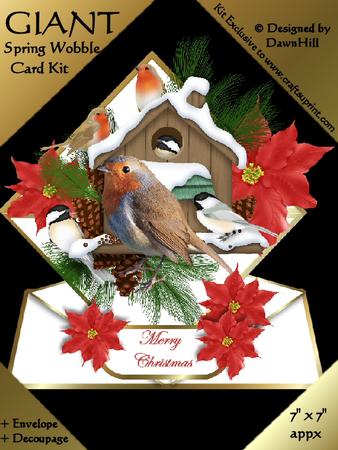 Giant Spring Wobble Card Kit - and We Will Have Snow