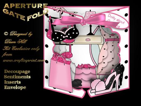 Aperture Scallop Card Kit - Dotty About Shopping