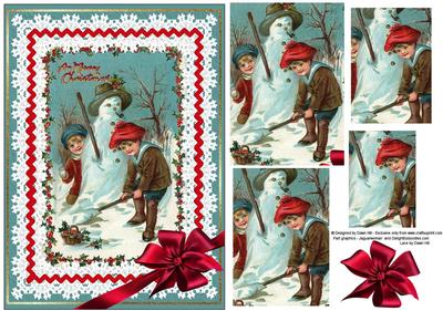 Children Love Snowmen