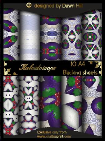 Kaleidoscope Pattern Paper Kit - Feels Like Christmas