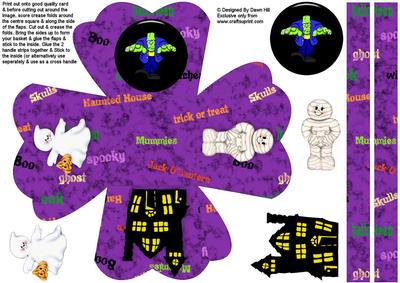 Trick or Treat Baskets - Things That Go Bump