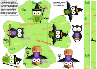 Trick or Treat Baskets - Halloween What a Hoot