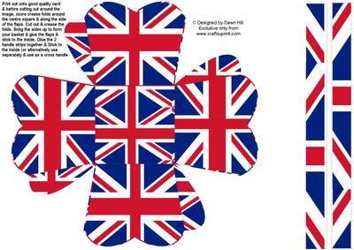 Treat Basket - Rule Britannia