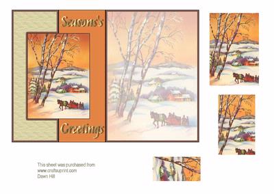 Sleigh Ride in the Snow