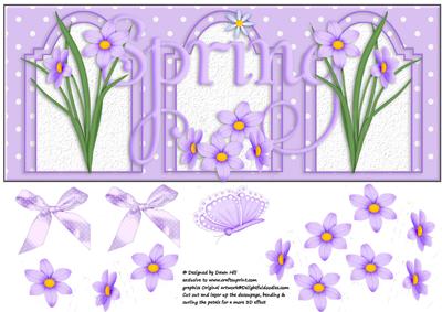 Tri Panel - the Joys of Spring