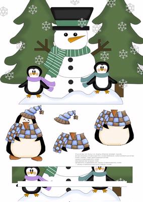 Perry Penguin Penny Slider