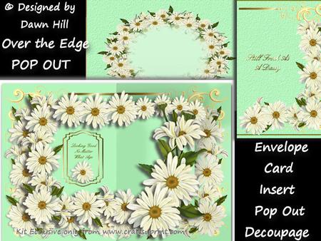Over the Edge Pop Out - Fresh as a Daisy