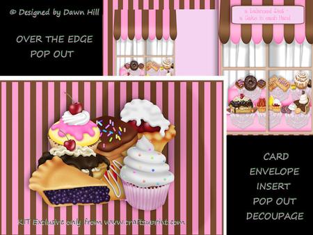 Over the Edge Pop Out - Go on Treat Yourself
