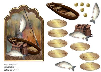Scallop Arch Topper - Catch of the Day