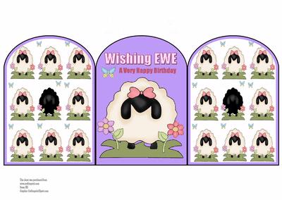 Wishing Ewe 2 - Happy Birthday