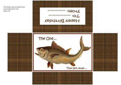 The One That Got Away - Money Card Wallet