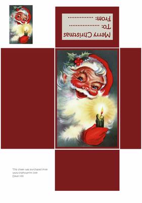 Merry Santa - Gift Money Card Wallet