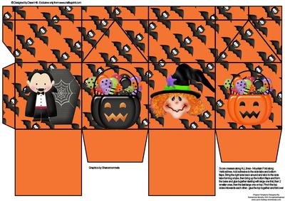 Milk Carton Gift Boxes - Bats in the Belfry