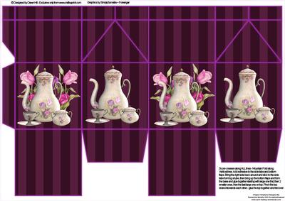 Milk Carton Gift Box - Tea for 2
