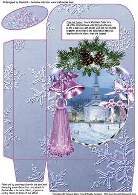 Large Gift Bag with Handles - Morning Glory
