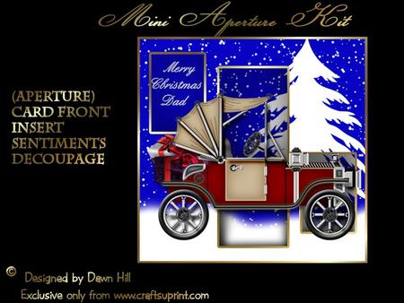 Aperture Mini Kit - Christmas Car