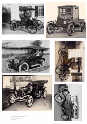 Vintage Cars Ii - Toppers