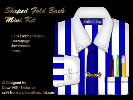 Shirt Shaped Mini Kit - City Gent