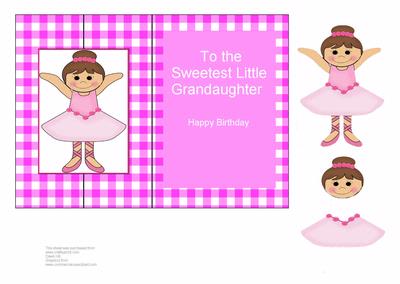 Grandaughter - Happy Birthday
