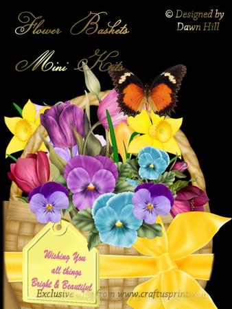 Flower Basket Mini Kit - All Things Bright & Beautiful