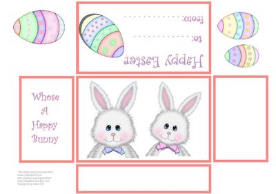 Whose a Happy Bunny - Gift/money