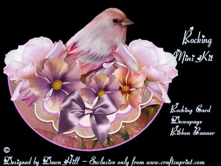 Rocking Mini Kit - Birds of a Feather