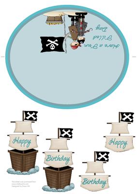 The Jolly Roger - Wobble Card