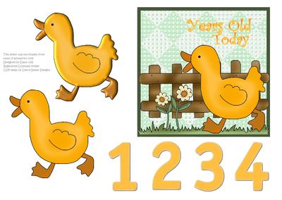 Duckie Age Card