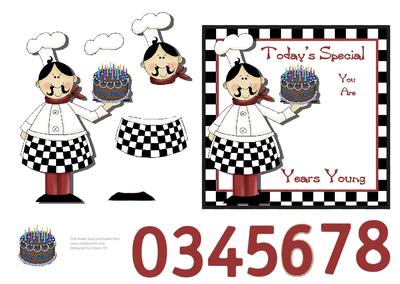 Today's Special - Male Age Card