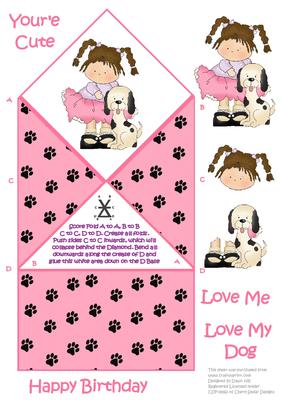 Love Me Love My Dog - Diamond Pop Up