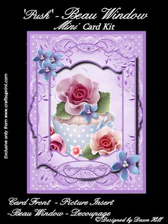 Mini 3D Beau Window - Yummy Birthday
