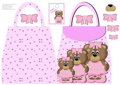 Bbb - Girls Handbag Card
