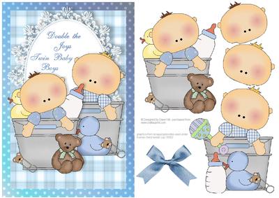 Twin Baby Boys