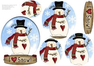 Snowman Snowglobe