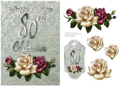 Celebration Card - 80th