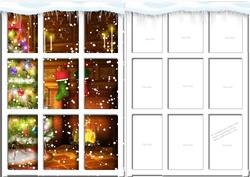 Quick Christmas Window - All Warm & Cosy